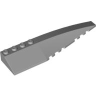 Lego kostka (kostička) 12x3 klín pravý zkosený, světle modro šedá (4211781)